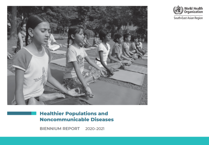 WHO SEARO-Healthier Populations & NCDs report-cover (19Jan2024)