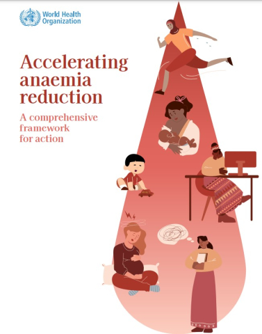 Cover WHO document on Accelerating anaemia reduction