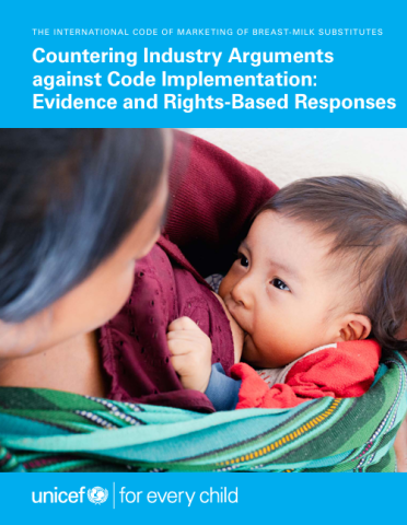 UNICEF_Countering Industry-The Code-cover (Aug2024)