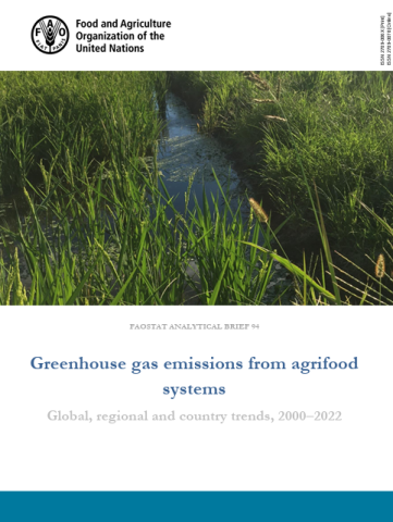 FAO-GHGs Agrifood Systems-cover (Oct2024)