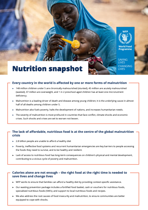 WFP_2024 Nutr Snapshot-cover