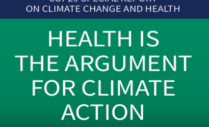 COP29 Report-Climate change & Health-cover